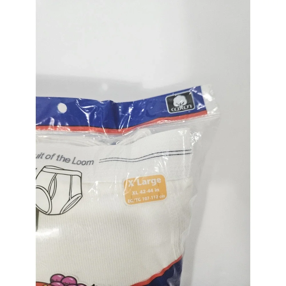 FRUIT‎ OF THE LOOM TIGHTY WHITEY  BRIEF UNDERWEAR 7 PACK SIZE XL NEW